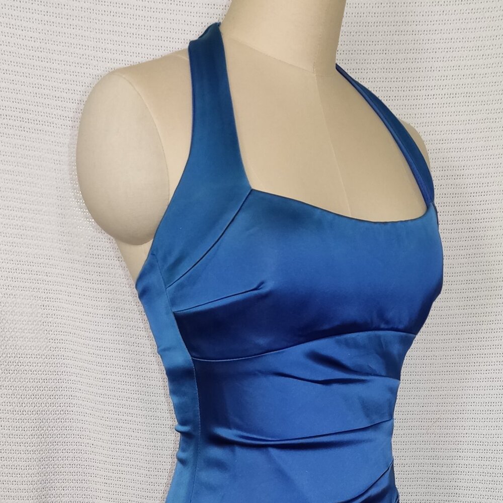 Cache Blue Halter Dress